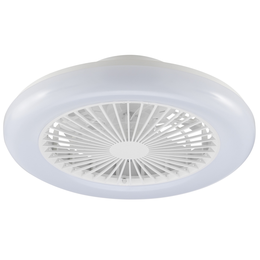 Brilliant - Luminária de teto LED dimerizável com ventilador MONTERO LED/20W/230V 2700-6500K Ø 42 cm branca + controlo remoto