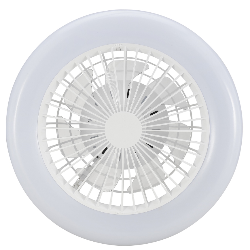 Brilliant - Luminária de teto LED dimerizável com ventilador MONTERO LED/20W/230V 2700-6500K Ø 42 cm branca + controlo remoto