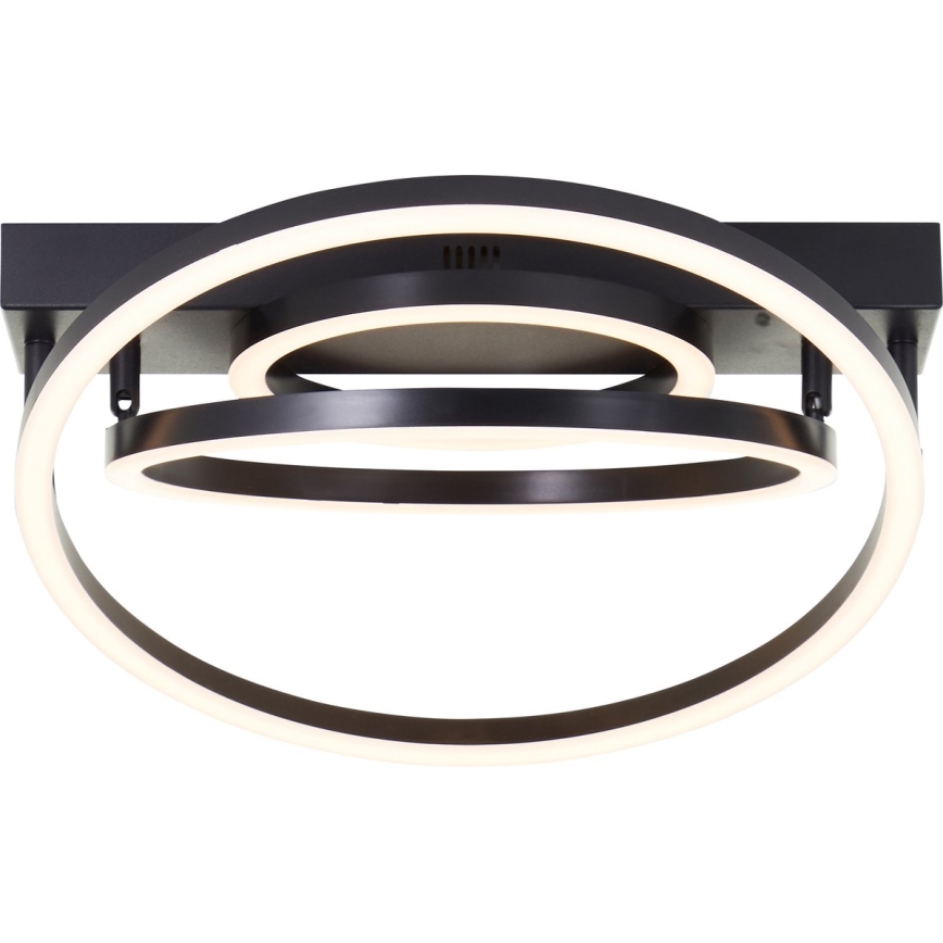 Brilliant - Candeeiro de teto LED dimerizável PEDLEY LED/36W/230V preto