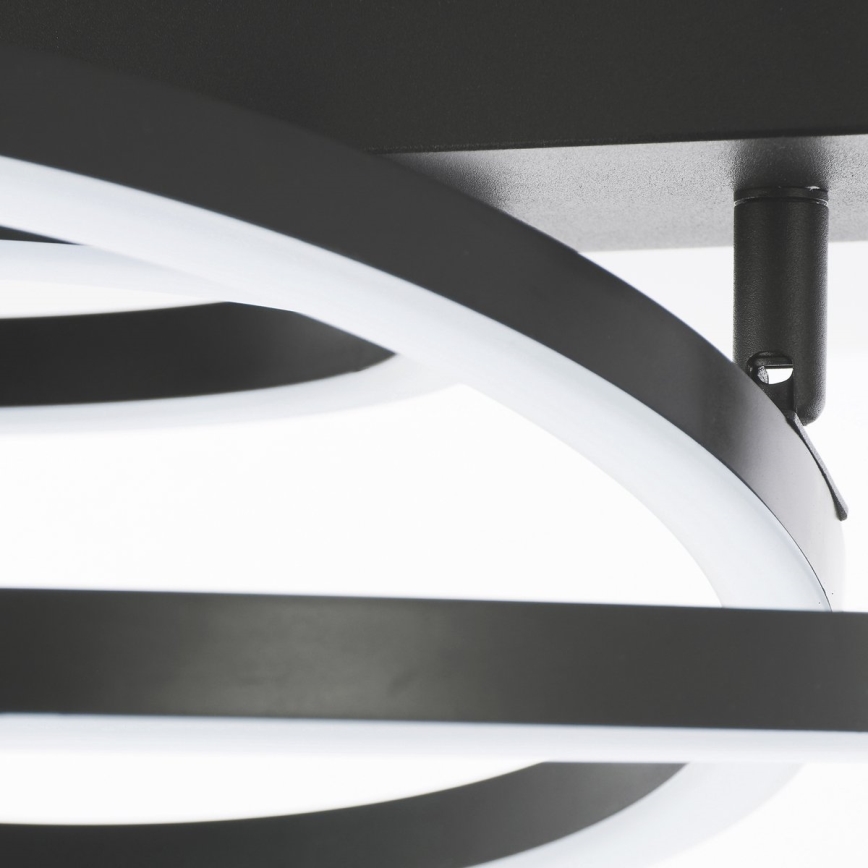 Brilliant - Candeeiro de teto LED dimerizável PEDLEY LED/36W/230V preto