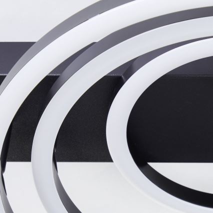 Brilliant - Candeeiro de teto LED dimerizável PEDLEY LED/36W/230V preto