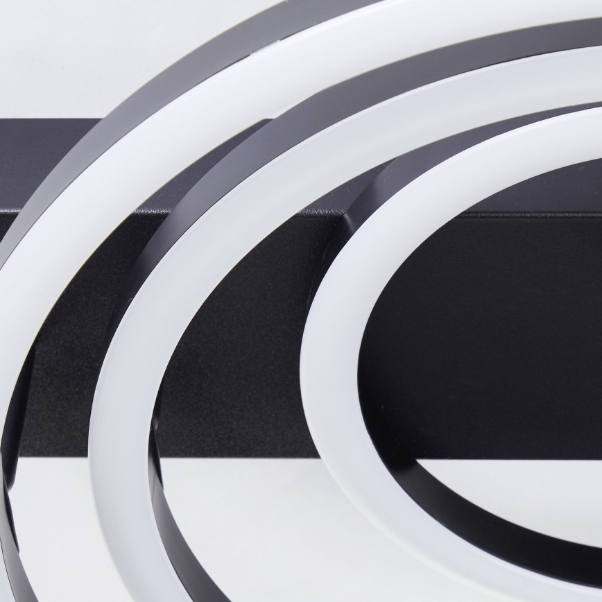 Brilliant - Candeeiro de teto LED dimerizável PEDLEY LED/36W/230V preto