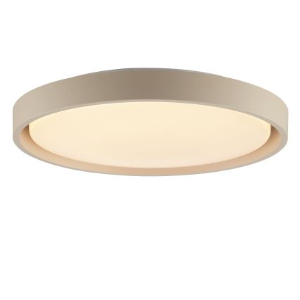 Brilliant - Luminária de teto LED dimerizável SANOZ LED/24W/230V 3000-6500K Ø 41 cm bege + comando remoto