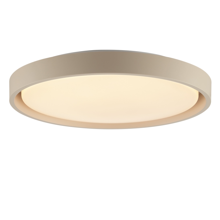 Brilliant - Luminária de teto LED dimerizável SANOZ LED/24W/230V 3000-6500K Ø 41 cm bege + comando remoto