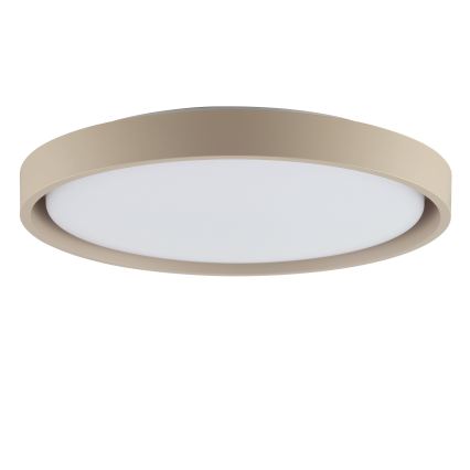 Brilliant - Luminária de teto LED dimerizável SANOZ LED/24W/230V 3000-6500K Ø 41 cm bege + comando remoto
