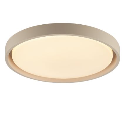 Brilliant - Luminária de teto LED dimerizável SANOZ LED/24W/230V 3000-6500K Ø 41 cm bege + comando remoto