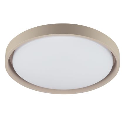 Brilliant - Luminária de teto LED dimerizável SANOZ LED/24W/230V 3000-6500K Ø 41 cm bege + comando remoto