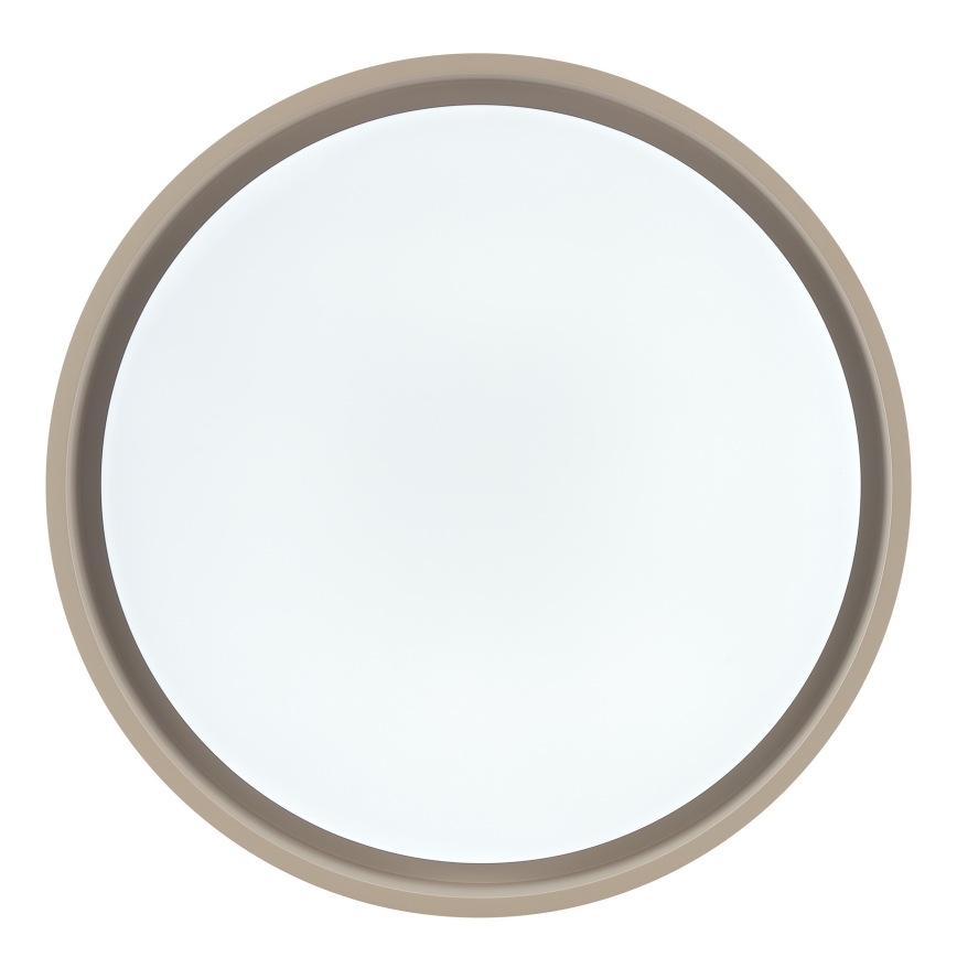 Brilliant - Luminária de teto LED dimerizável SANOZ LED/24W/230V 3000-6500K Ø 41 cm bege + comando remoto