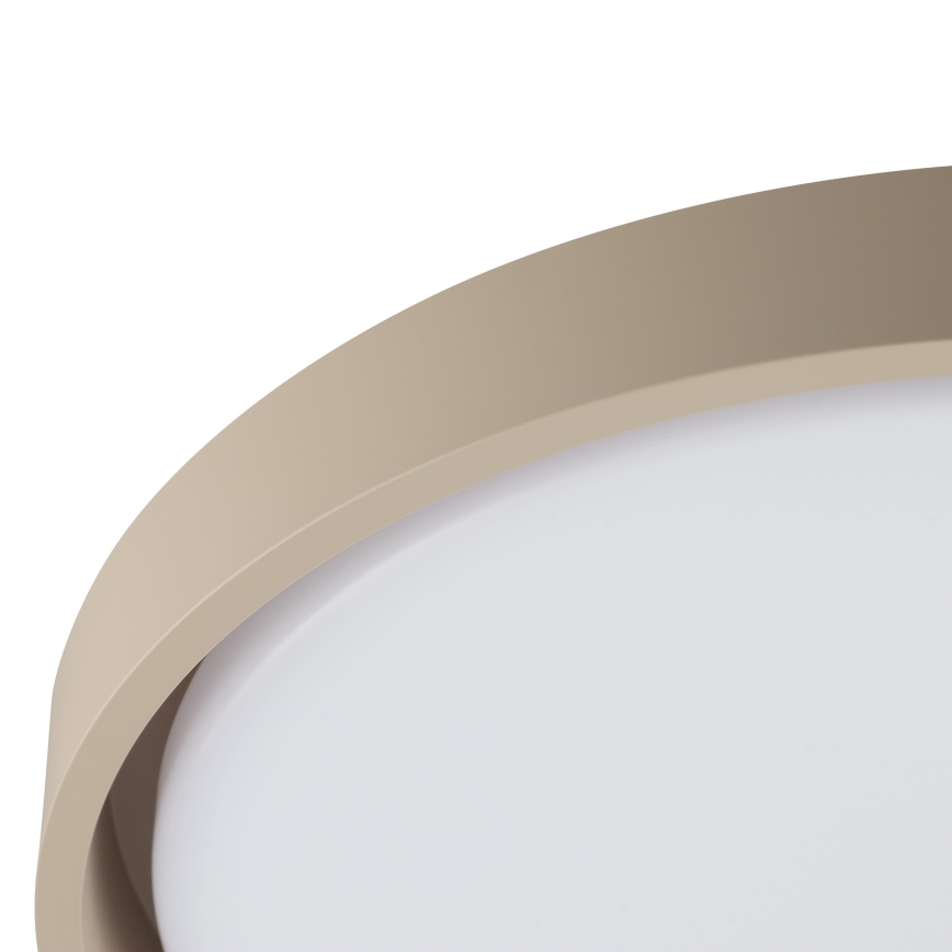 Brilliant - Luminária de teto LED dimerizável SANOZ LED/24W/230V 3000-6500K Ø 41 cm bege + comando remoto