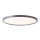 Brilliant - Candeeiro de teto LED dimerizável SORELL LED/18W/230V 3000-6500K Ø 29 cm preto + controlo remoto
