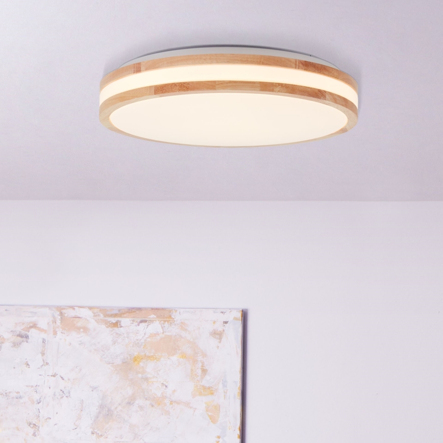 Brilliant - Candeeiro de teto LED LASKOS LED/22W/230V Ø 38 cm seringueira
