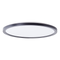 Brilliant - Candeeiro de teto LED MILTON LED/18W/230V Ø 29,3 cm preto