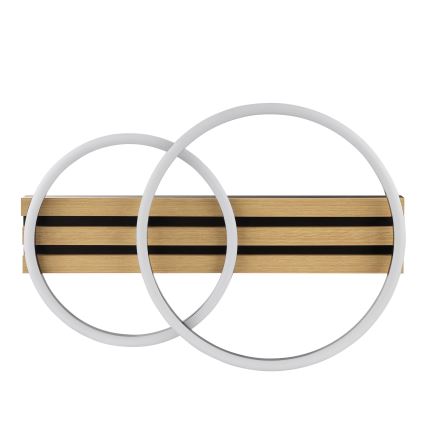 Brilliant - Candeeiro de teto LED regulável CALMA LED/21W/230V, preto