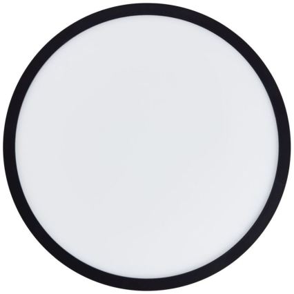 Brilliant - Plafon de teto LED dimerizável SORELL LED/24W/230V 3000-6500K Ø 42 cm preto + controlo remoto