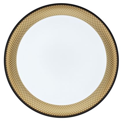 Brilliant - Luminária de teto LED dimerizável WALDO LED/36W/230V 3000-6500K Ø 48,5 cm preta/dourada + comando remoto
