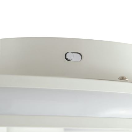 Brilliant - Candeeiro de tecto LED REVOLA LED/33W/230V 3000/4000/6500K Ø 40 cm branco
