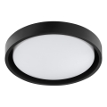 Brilliant - Candeeiro de teto LED SONORA LED/12W/230V 3000K diâmetro 31 cm preto