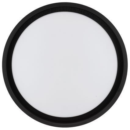 Brilliant - Candeeiro de teto LED SONORA LED/12W/230V 3000K diâmetro 31 cm preto