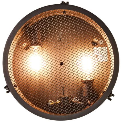 Brilliant - Candeeiro de teto ZOIS 2xE27/28W/230V Ø 34 cm