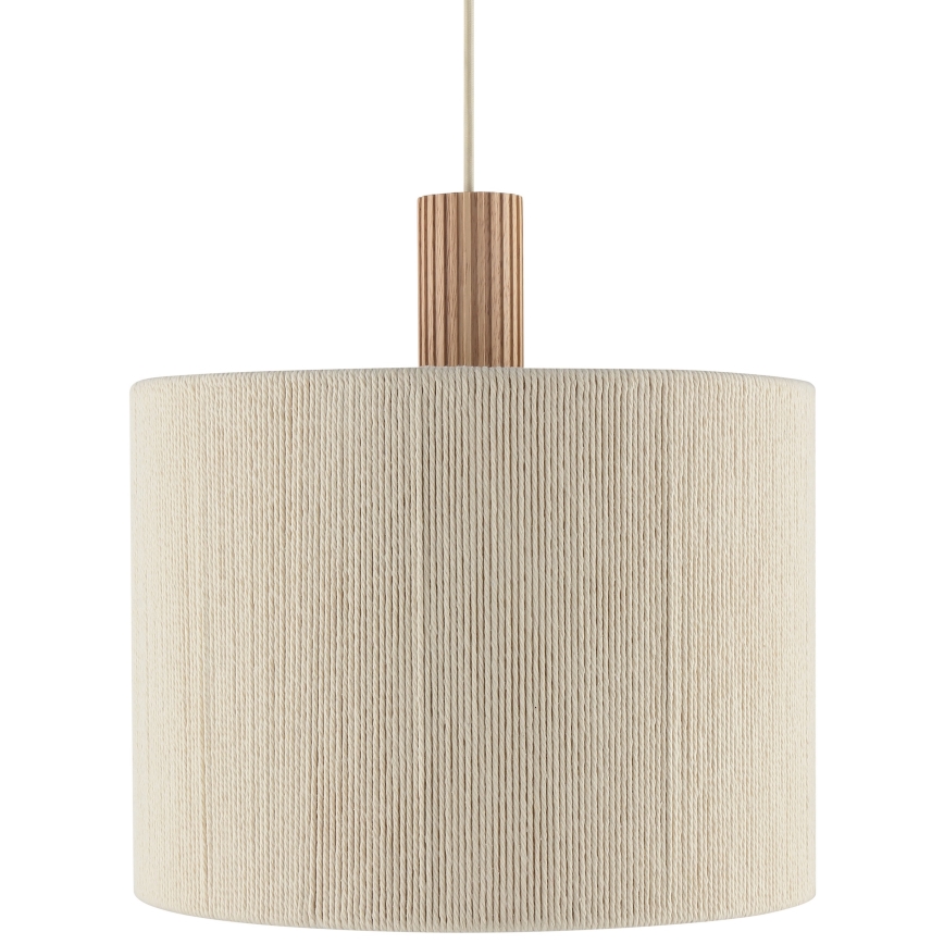 Brilliant - Candeeiro pendente ARLO suspenso por cabo 1xE27/20W/230V Ø 35 cm creme