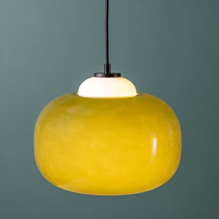 Brilliant - Candeeiro pendente em cabo BLOP 1xE27/60W/230V verde