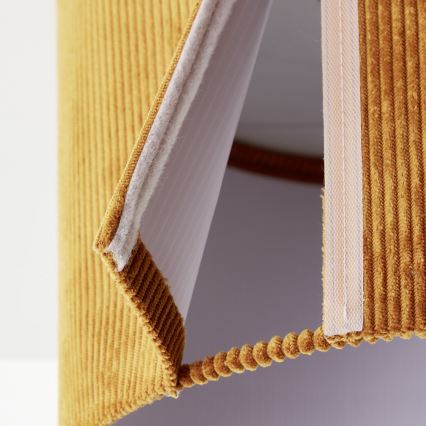 Brilliant - Candeeiro suspenso TONY 1xE27/20W/230V diâmetro 35 cm laranja