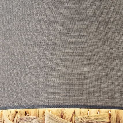 Brilliant - Candeeiro suspenso WATERLILLY 1xE27/60W/230V diâmetro 35 cm cinzento