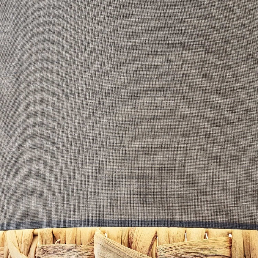 Brilliant - Candeeiro suspenso WATERLILLY 1xE27/60W/230V diâmetro 35 cm cinzento