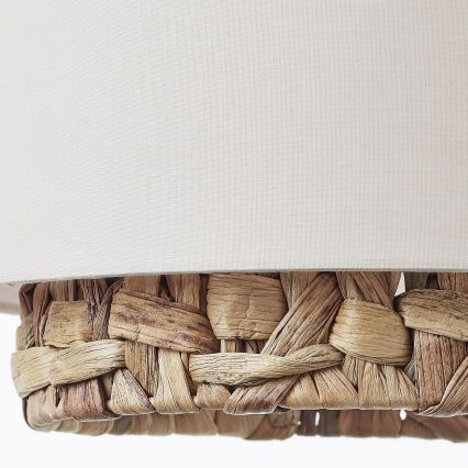 Brilliant - Candeeiro suspenso WATERLILLY 3xE27/60W/230V creme