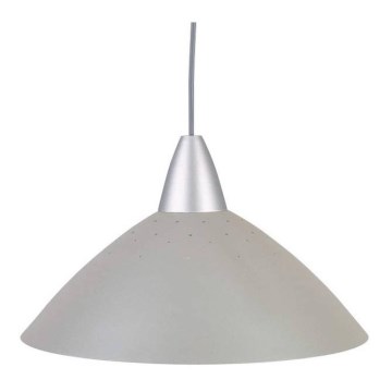 Brilliant - Candelabro num fio LOGO 1xE27/60W/230V cinzento