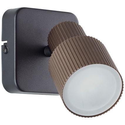 Brilliant - Foco de parede LED CADIZ 1xGU10/5W/230V bronze