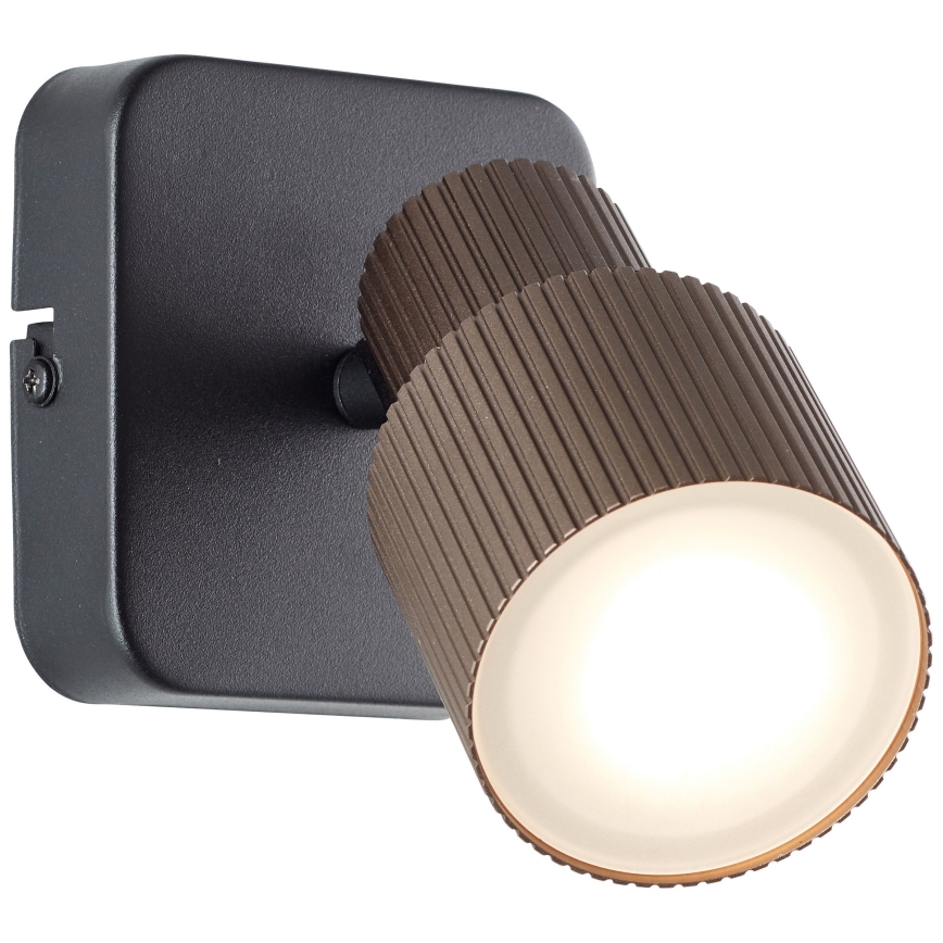 Brilliant - Foco de parede LED CADIZ 1xGU10/5W/230V bronze