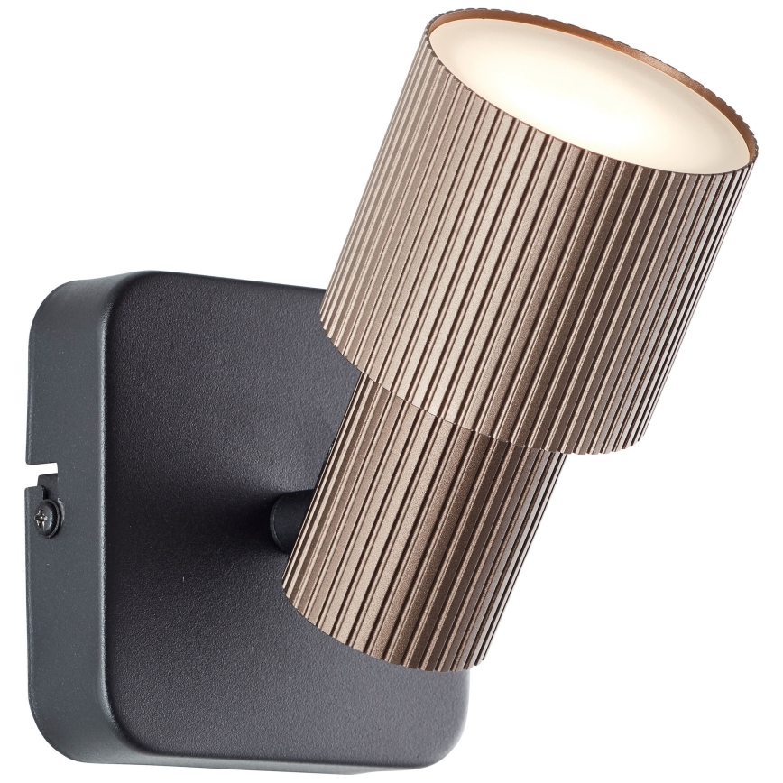 Brilliant - Foco de parede LED CADIZ 1xGU10/5W/230V bronze