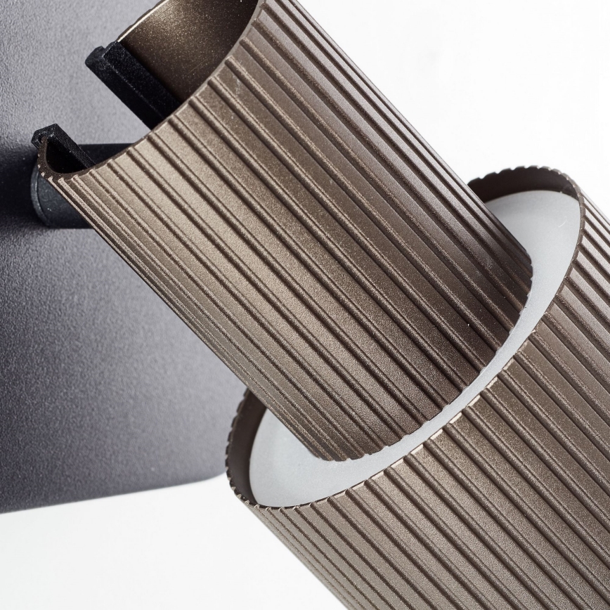 Brilliant - Foco de parede LED CADIZ 1xGU10/5W/230V bronze