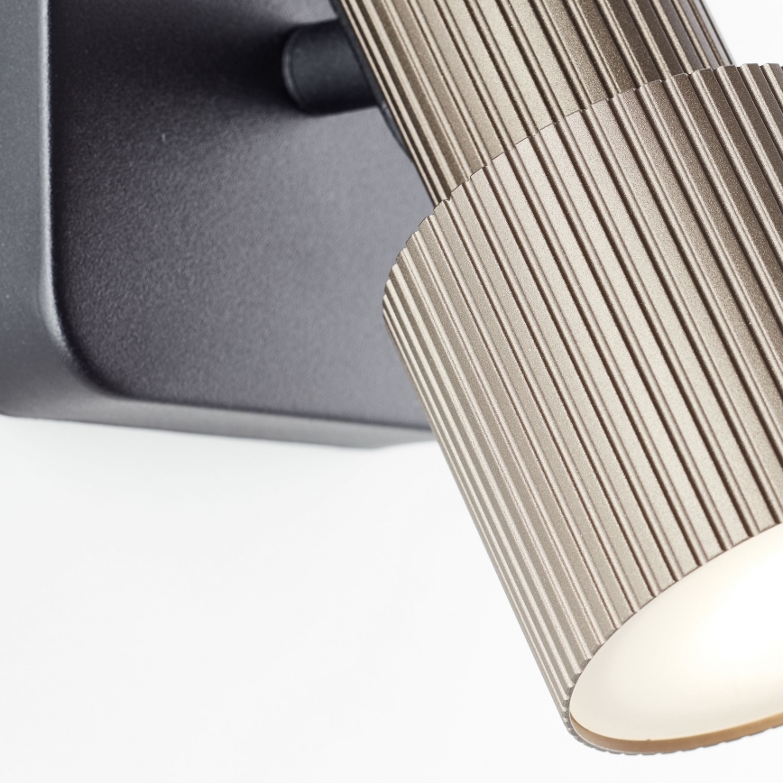 Brilliant - Foco de parede LED CADIZ 1xGU10/5W/230V bronze