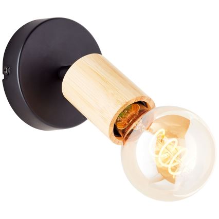 Brilliant - Foco de parede TIFFANY 1xE27/28W/230V bambu