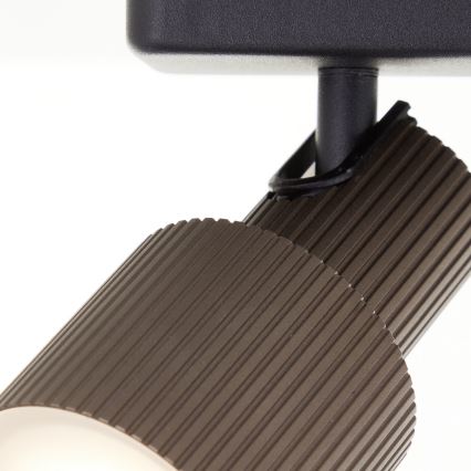 Brilliant - Foco LED CADIZ 2xGU10/5W/230V bronze