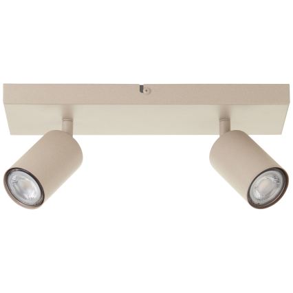 Brilliant - Foco LED JELLO 2x GU10/5W/230V bege