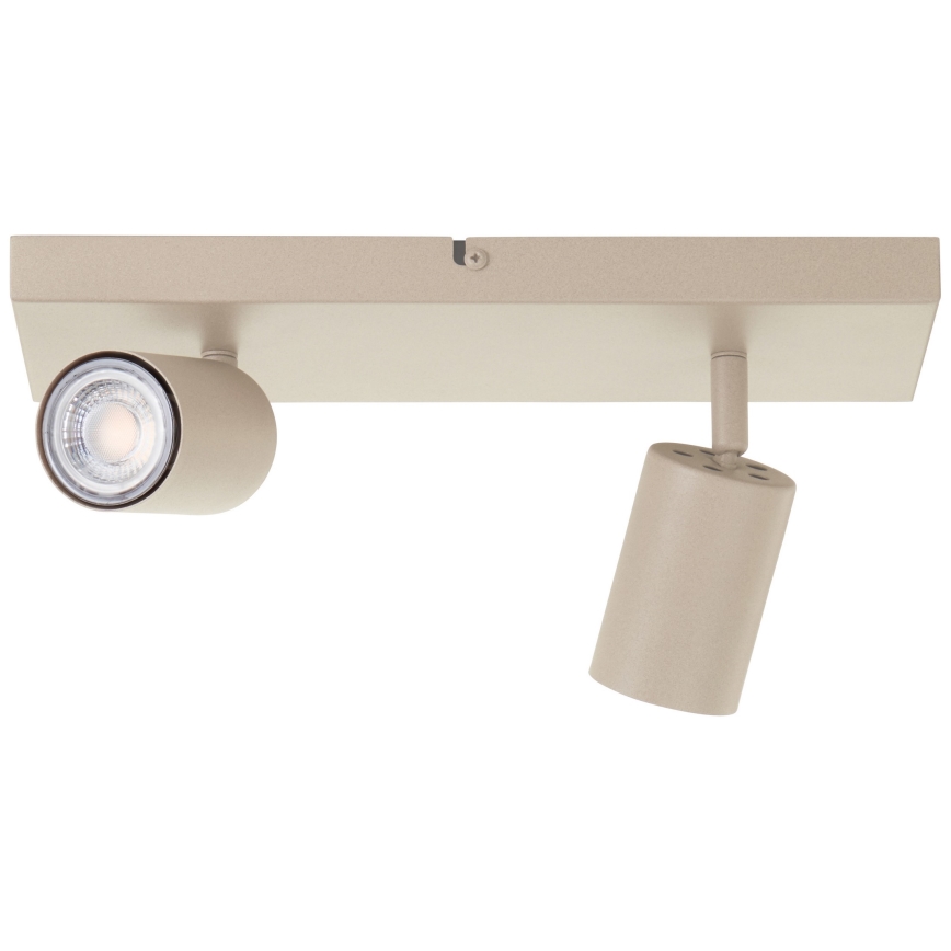 Brilliant - Foco LED JELLO 2x GU10/5W/230V bege