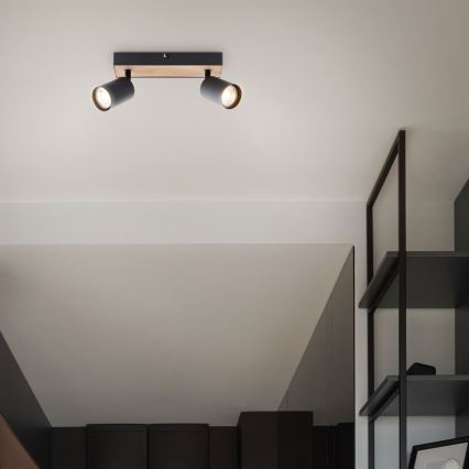 Brilliant - Foco LED JELLO 2xGU10/4,5W/230V pinho