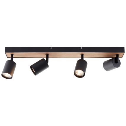 Brilliant - Foco LED JELLO 4xGU10/4,5W/230V pinho