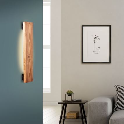 Brilliant - Iluminação de parede LED FEINGOLD LED/8,5W/230V pinho