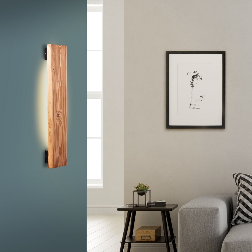 Brilliant - Iluminação de parede LED FEINGOLD LED/8,5W/230V pinho