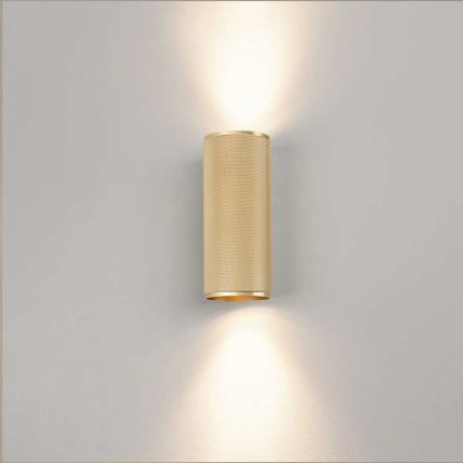 Brilliant - Iluminação de parede LED MARTY 2xGU10/5W/230V dourado