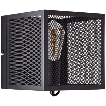 Brilliant - Iluminação de parede MAZE 1xE27/40W/230V preto