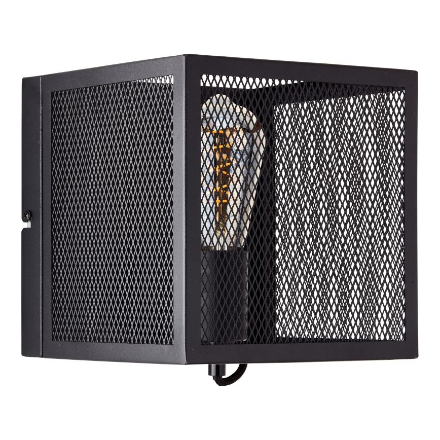 Brilliant - Iluminação de parede MAZE 1xE27/40W/230V preto