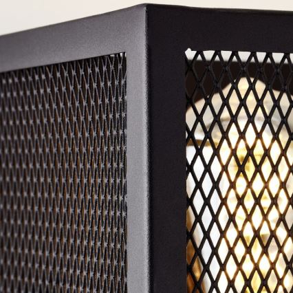 Brilliant - Iluminação de parede MAZE 1xE27/40W/230V preto