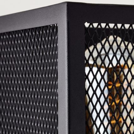 Brilliant - Iluminação de parede MAZE 1xE27/40W/230V preto