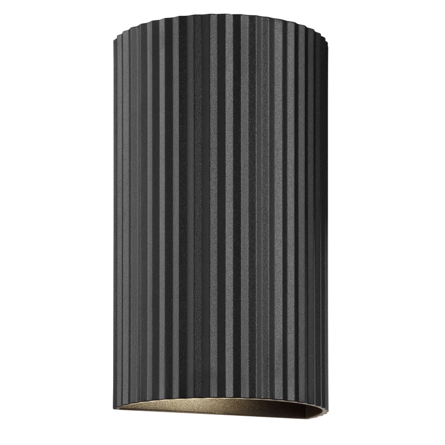 Brilliant - Iluminação de parede UNDULA 2xGU10/10W/230V preto