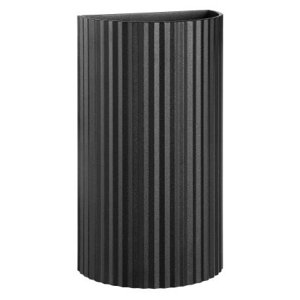 Brilliant - Iluminação de parede UNDULA 2xGU10/10W/230V preto